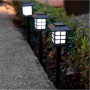 Комплект от 6 броя соларни LED лампи за двор и градина, снимка 1