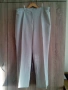 Дълъг дамски панталон   /бяло-сив/ - № 58, снимка 2