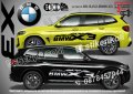 BMW X3 стикери надписи лепенки фолио SK-SJV2-BMW-X3