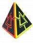 Магически пъзел, Пирамида мерфета карбон, Многоцветен, снимка 1