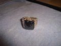 СТИЛЕН СКЪПОЦЕНЕН СРЕБЪРЕН АРТ ПРЪСТЕН СРЕБРО 925 с ГОЛЯМ ЮВЕЛИРНО ФАСЕТИРАН ЧЕРЕН ОНИКС 28724, снимка 11