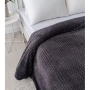 Поларено одеяло - Tъмносиво 200x230, снимка 5
