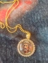 Позлатени колие с Исус, снимка 3