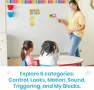 Магнитен комплект ScratchJr за обучение по програмиране, 170 части, снимка 6