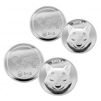 Shiba Inu coin / Шиба Ину монета ( SHIB ) - Silver, снимка 1 - Нумизматика и бонистика - 38258947
