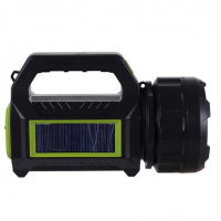 Мощен охранителен фенер със соларен панел и USB изход, HEL-T95, снимка 2 - Къмпинг осветление - 36426081