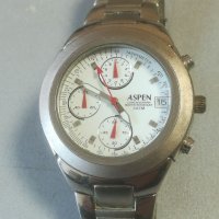Мъжки часовник ASPEN Chronograph. Японски механизъм. Хронограф , снимка 12 - Мъжки - 40639923