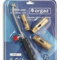 Газова пърлачка с 3 накрайника  ORGAZ, снимка 1 - Други инструменти - 39387179