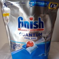 Капсули за съдомиялна Finish Quantum All in 1, 100 броя, снимка 1 - Други - 44159218