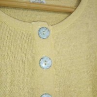 жълта лятна блуза с къси ръкави размер XL , снимка 1 - Тениски - 36770857