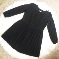 СТРАХОТНА черна рокля с набор и връзки на деколтето , снимка 2 - Рокли - 37505180