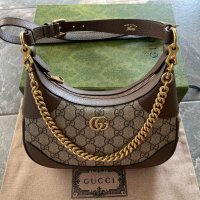 Оригинална Gucci Малка Чанта През Рамо Aphrodite Гучи Две Дръжки, снимка 3 - Чанти - 42027123