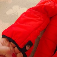 Детско червено якенце, снимка 7 - Детски якета и елеци - 42755589