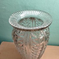 Кристална ваза арт деко, снимка 2 - Други ценни предмети - 42511988