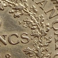 Сребърна монета 10 франка 1968г. Франция Трета република Херкулес за КОЛЕКЦИЯ 33071, снимка 4 - Нумизматика и бонистика - 42832928