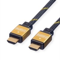 Кабел HDMI - HDMI 15м Roline 11.04.5508 Gold Plated HDMI M to HDMI M ver:1.4V FullHDTV 3D, снимка 2 - Кабели и адаптери - 31389056