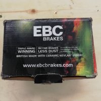 Предни накладки ЕБЦ Brake Pads EBC Green Stuff, снимка 2 - Части - 31718591