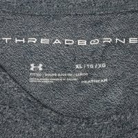 Under Armour UA Threadborne оригинална блуза XL спортна фланелка, снимка 3 - Спортни дрехи, екипи - 40579652