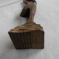 Дърворезба "Дървена Чапла", снимка 9 - Антикварни и старинни предмети - 44211601