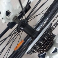 Продавам колела внос от Германия  алуминив мтв велосипед SANTERO SPRINT 29 цола преден амортисьор, снимка 13 - Велосипеди - 32064929