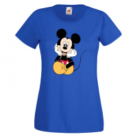 Дамска тениска Mickey Mouse 3 Мини Маус,Микки Маус.Подарък,Изненада,, снимка 2 - Тениски - 36526396