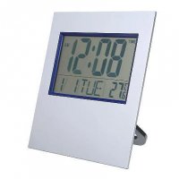 Голям настолно-стенен електронен часовник с аларма, календар, температура, снимка 1 - Други стоки за дома - 40006611