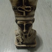 № 5085 стара фигура / статуетка - фараон  - размер 11 / 6 / 4 см   - синтетика / ?, снимка 2 - Други ценни предмети - 31895404