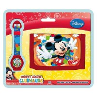 Часовник с портмоне Mickey Mouse Код: AS8613, снимка 1 - Детски - 40323486