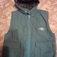 Calvin Klein gore tex-елек с качулка-XL/2XL, снимка 1 - Спортни дрехи, екипи - 44515904