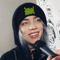 НОВО! Шапки BILLIE EILISH / БИЛИ АЙЛИШ - фина материя - 2 МОДЕЛА., снимка 1 - Шапки - 30314633