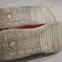 Български мъжки обувки, естествена кожа, фирма Неда, червени, номер 43, снимка 5 - Спортно елегантни обувки - 25495225