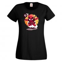 Дамска тениска Marvel Deadpool Игра,Изненада,Подарък,Геймър,, снимка 2 - Тениски - 36741041