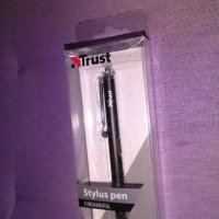 Trust stylus pen за таблет или смартфон за сензорният екран-в еконт и спиди за подпис ги ползват-нов, снимка 1 - Друга електроника - 42273206