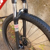 Trek marlin 7 29цола рамка M/L,  Rockshox, 2x9 скорости Отличен, снимка 5 - Велосипеди - 42917599