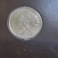 Намибия. Африка. 5,10, 50 цента. 1  и 5 долара. 5 бройки.. , снимка 4 - Нумизматика и бонистика - 44214560