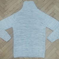 Зимен пуловер с яка, снимка 2 - Пуловери - 42880197