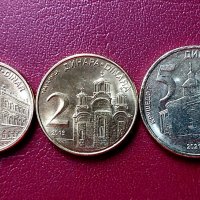 Лот монети Сърбия., снимка 1 - Нумизматика и бонистика - 36810893