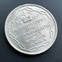 5 шилинга 1966 г, Ямайка - юбилейна монета, снимка 2 - Нумизматика и бонистика - 39006043