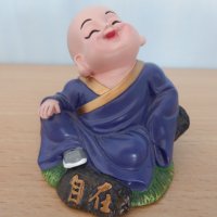 китайска статуетка Монах, снимка 1 - Статуетки - 33908225