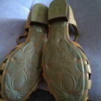 Clarks artisan маркови женски сандали естествена кожа  отлични №41 стелка 255мм, снимка 9 - Сандали - 37546137