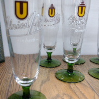 Комплект чаши за бира, кристално стъкло Union Pils. Вместимост 200 мл, снимка 7 - Чаши - 44816985