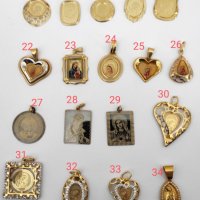 Златни кръстове и богородици 14к 585проба, снимка 4 - Колиета, медальони, синджири - 35365711