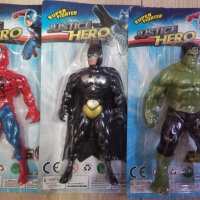 Хълк Батман Спайдърмен Супермен Тор Америка пластмасова фигурка играчка фигурки играчки avengers, снимка 3 - Фигурки - 37026067