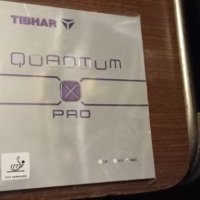 гума за тенис на маса Tibhar quantum x pro нова гладка нападателна гума от ново поколение мах дебели, снимка 1 - Тенис - 38184117