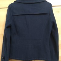 Дамско/тийнеджърско тъмносиньо късо палто Ichi, размер 34/S, снимка 2 - Палта, манта - 38974628