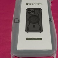 Калъф Dexnor за iPhone 15 Pro Max Съвместим с MagSafe, вграден протектор за екрана и стойка, черен, снимка 8 - Калъфи, кейсове - 44264568