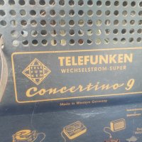 TELEFUNKEN Concertino 9  1958г, снимка 9 - Радиокасетофони, транзистори - 29513002