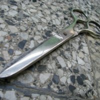 Стара руска ножица, снимка 1 - Антикварни и старинни предмети - 30383836