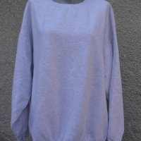 4XL Нова ватирана блуза в сиво, снимка 1 - Блузи с дълъг ръкав и пуловери - 32159893