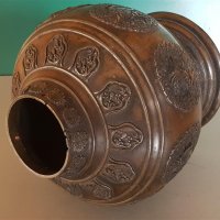 200 годишна - 18ти век колекционерска Китайска бронзова ваза, снимка 10 - Вази - 31457971
